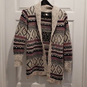 Girls cardigan sweater